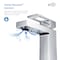 Kibi Cubic Single Handle Bathroom Vanity Sink Faucet with Pop Up Drain C-KBF1002CH-KPW100CH - alternate 7